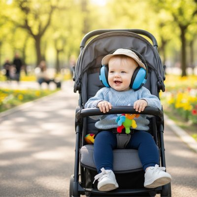 Casque anti bruit bébé | Protection Confort - Doux Bebe Shop