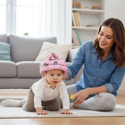 Casque bebe | Protection Ultra - Légère - Doux Bebe Shop