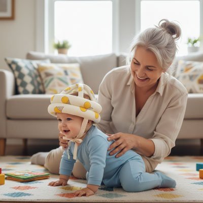 Casque bebe | Protection Ultra - Légère - Doux Bebe Shop