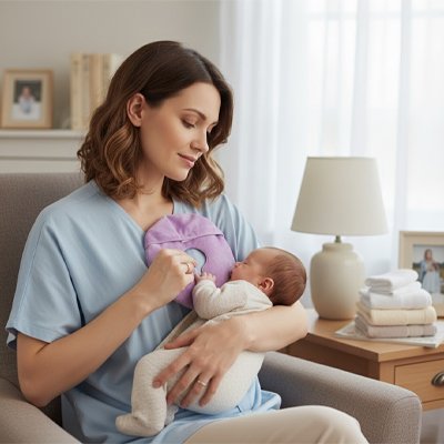 Coussinet d'allaitement | Éco - confort - Doux Bebe Shop