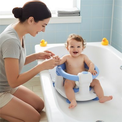 Siège de bain bébé | Ergonomique Antidérapant - Doux Bebe Shop
