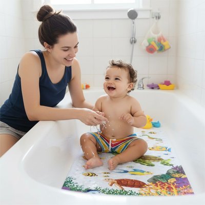 Tapis de bain pour bébé | Antidérapant Sécuritaire - Doux Bebe Shop