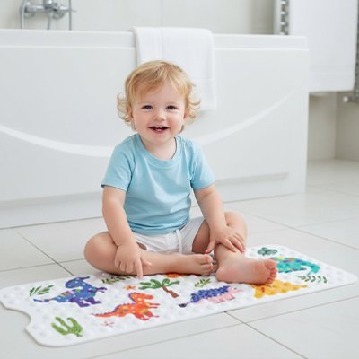 Tapis de bain pour bébé | Antidérapant Sécuritaire - Doux Bebe Shop