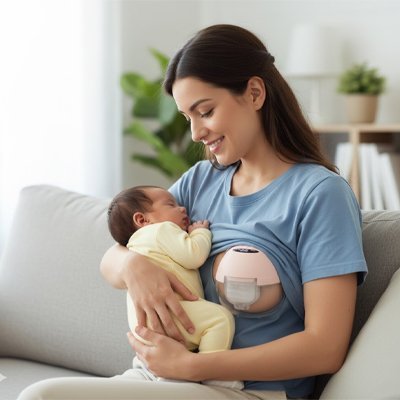 Tire lait portable | Silencieux et discret - Doux Bebe Shop